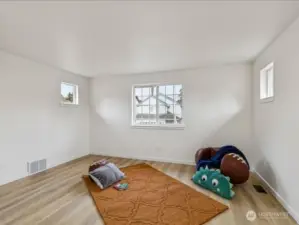 Upper second primary suite or bonus room?  Your choice.