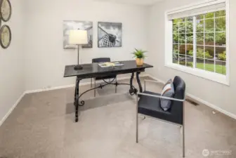 Main Level Den near the front entry