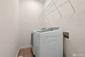 Elegant high end washer and Dryer in a separate laundry room