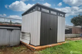 One of several outbuildings