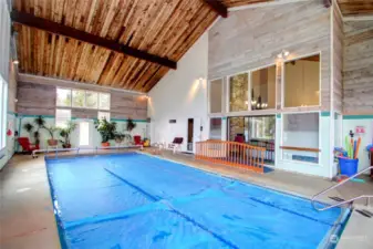 Indoor heated pool