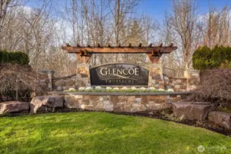 Glencoe - newer subdivision in the desirable Trossachs neighborhood