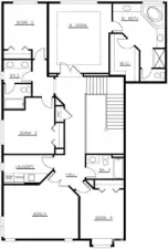 Second floor layout