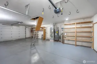 Another view of the garage from the back corner.