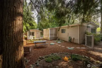 Back of home