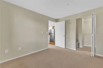 Spacious Bedroom with Large Walk-in Closet
