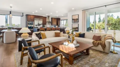 Great Room- Model Home pictures for illustration only. Colors and features may vary