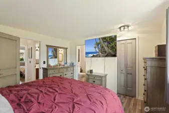 Primary with 1/2 bath