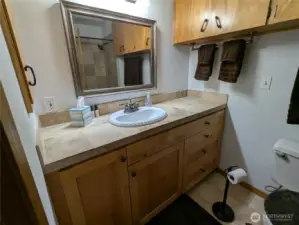 Main bath vanity