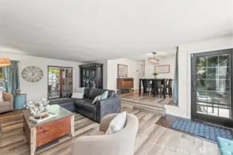 Living and Dining Rooms