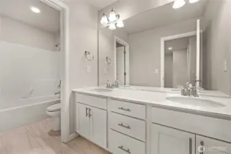Upper bathroom