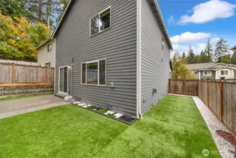 Wrap around turf