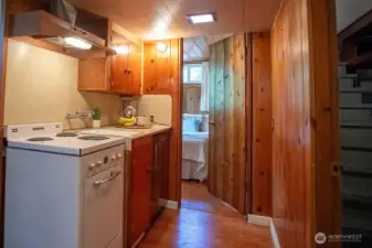 Lower floor kitchen