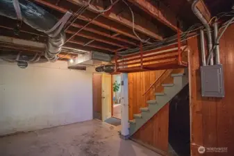 lower floor utility/laundry