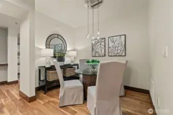 Breakfast nook.