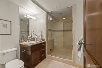 Hall bath.