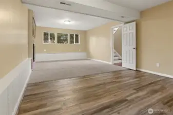 Full view of rec room