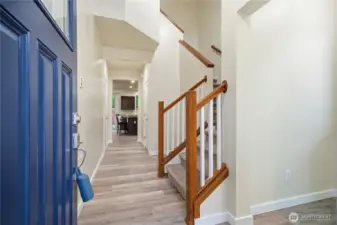 Welcome entry into the home