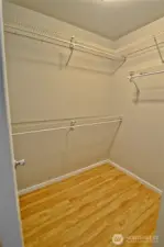 Primary Walk-In Closet