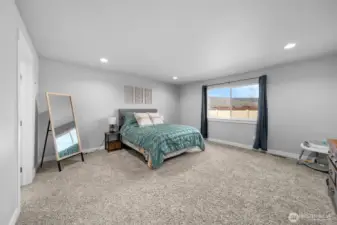 Large primary bedroom