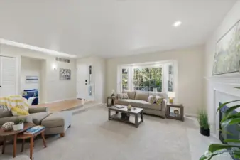 Luxurious Sunken Living Room