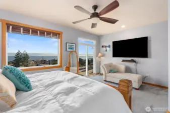 Sweeping views from the primary suite