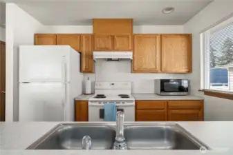 Galley Style Kitchen