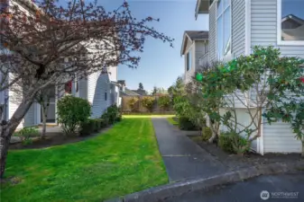 Walkway to Front Door