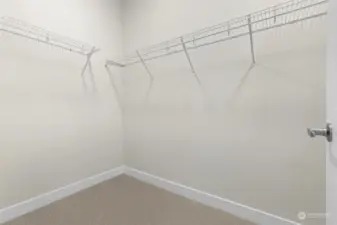 Primary Walk in closet