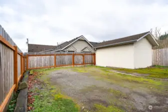 With the alley access there are 2 or 3 parking spots off street.  And parking right in front of the house.