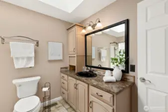 Hall bath