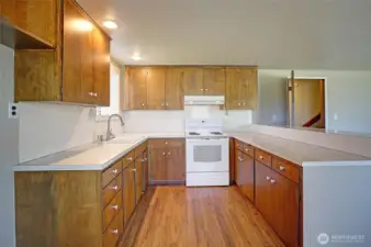 Lower level kitchen