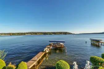 Unmatched sunset views.  Open water vistas from your dock-tranquil evenings await.