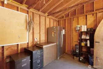 Refrigerator, freezer and storage. Grid Power.