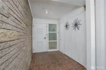 Front entrance