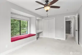 Second Bedroom with Window seat