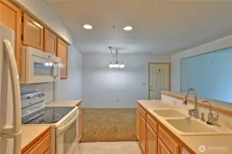 Kitchen Facing Dining Room