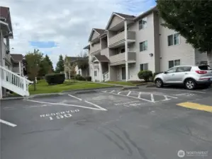 Parking for D104 stalls # 190 & 192 in front of unit