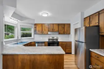 Kitchen with Eating Area