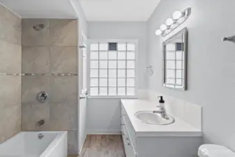 Main Floor Hallway Full Bathroom