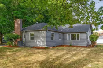 Rear View of Home