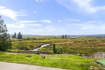 Sweeping views from the home