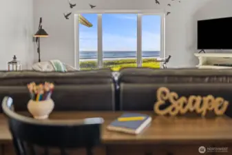 The stunning ocean views will capture your attention immediately