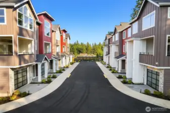 Welcome to Cassie's Landing. Pictures are from the model unit an may differ unit by unit.