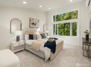 Primary suite with sweeping territorial views.