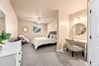 Dreamy secondary bedrooms.