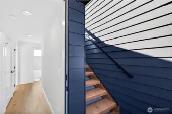 Up to the Rooftop deck