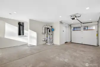 Large garage with extra storage space or workout area?