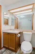 Hall bathroom