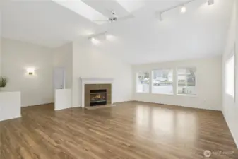 Living Room- Vaulted Ceilings